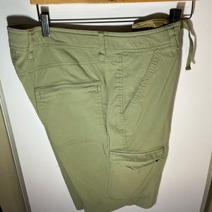 Weatherproof Vintage Men's Performance Stretch Cargo Shorts 36 Green